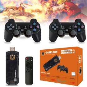 8K Android TV Box Console de jeu 10000+ Retro Stick double système AU
