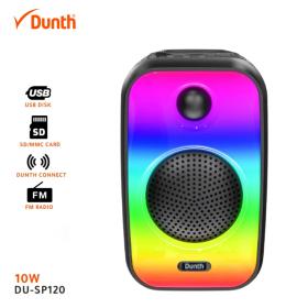 Ampli haut parleur sans fil à batterie rechargable, enceint bluetooth 2000W DUNTH DU-SP120