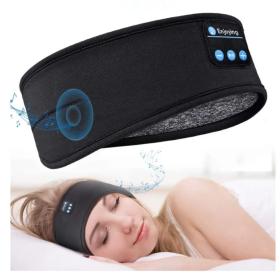 Bandeaux élastique casque avec micro sans fil compatibles Bluetooth